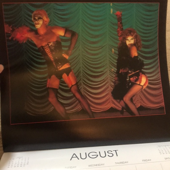 🌸NEW🌸 VTG Collectors Item Rocky Horror Picture Show Official 1992 Calendar - Picture 12 of 16